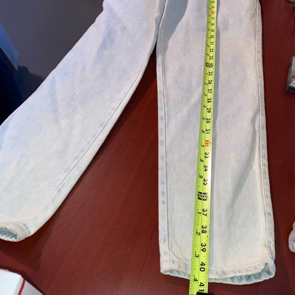 Vintage Sasson Light wash High Rise 80s Jeans Size 13 - Picture 13 of 14